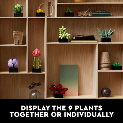 LEGO Botanicals Succulents - Artificial Indoor Plant Building Set