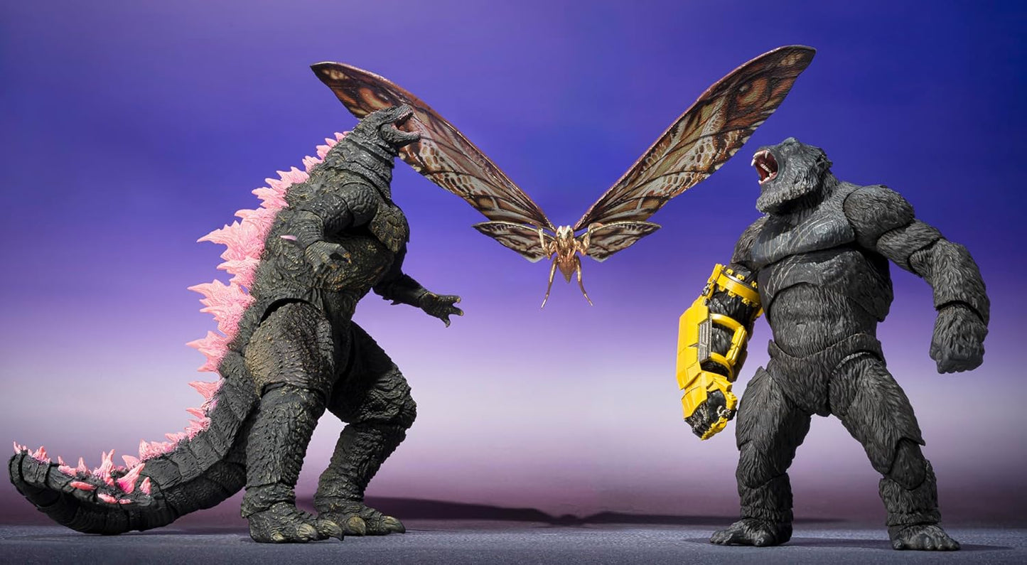 Godzilla x Kong: The New Empire 2024 Suko and Mothra S.H.MonsterArts Action Figure