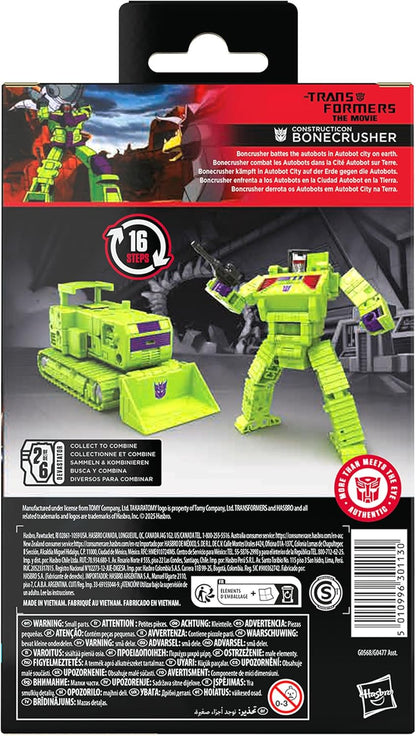 Transformers Studio Series Deluxe Class The Movie Bonecrusher 4.5-inch Converting Action Figure