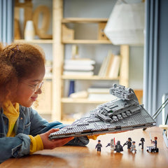 LEGO Star Wars Imperial Star Destroyer Building Toys Set with Darth Vader & 6 Minifigure Toys
