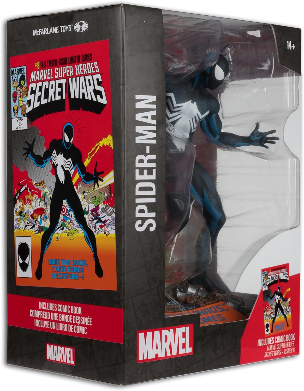 Marvel Spider-Man 1:6th Scale Collectible with Scene & Comic