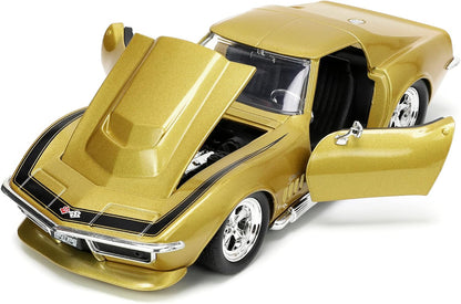 Big Time Muscle 1:24 1969 Chevy Corvette Stingray ZL-1 Die-cast Car