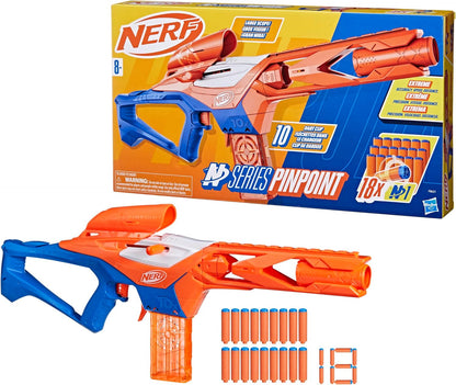Nerf N Series Pinpoint Dart Blaster, 18 N1 Darts Compatible Only N Series Blasters