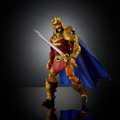 Masters of the Universe Masterverse New Eternia, King Randor Action Figure & Accessories Set