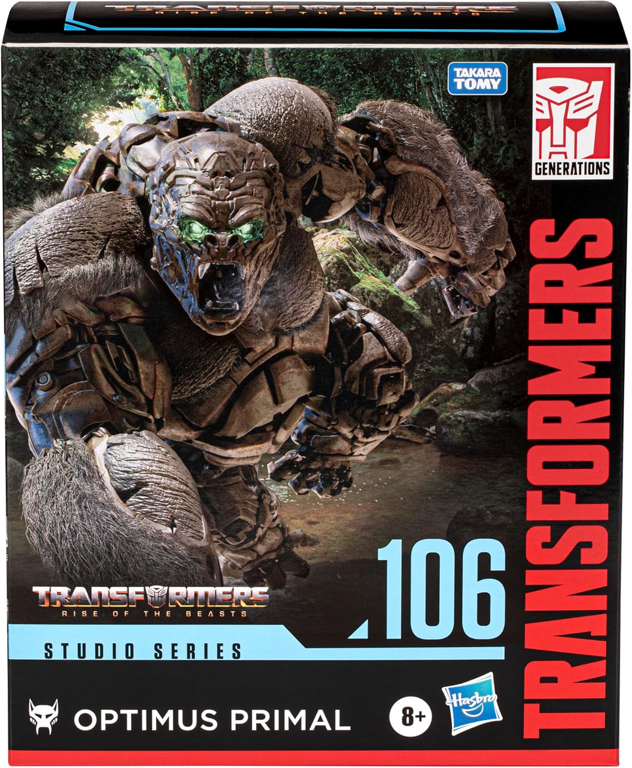 Transformers Toys Studio Series Leader Rise of The Beasts 106 Optimus Primal Action Figure