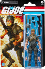 G.I. Joe Classified Series Retro Cardback Craig “Rock ’N Roll” McConnel, Collectible 6 Inch Action Figure with 9 Accessories