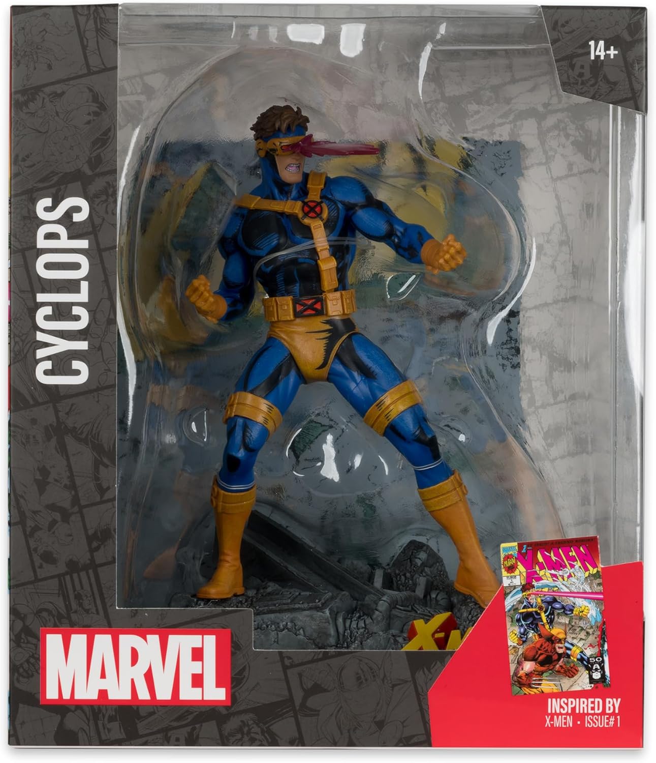 Marvel Cyclops 1:10th Scale Collectible with Scene