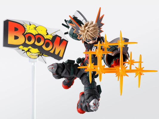 My Hero Academia Izuku Midoriya and Katsuki Bakugo Plus Ultra S.H.Figuarts Option Parts Set
