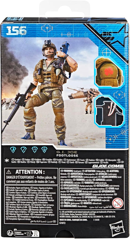 G.I. Joe Classified Series #156, Footloose Action Figure