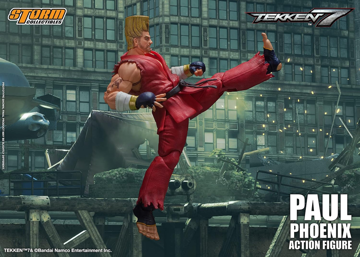 Tekken 7 Paul Phoenix 1/12 Scale Figure