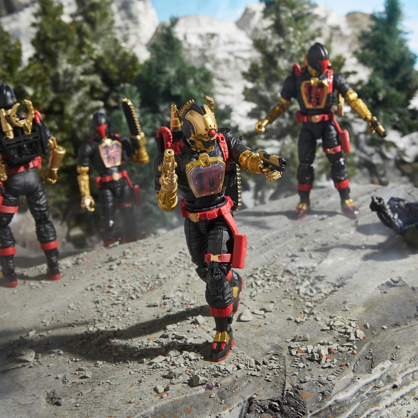 G.I. Joe Classified Series Iron Grenadier B.A.T. Collectible Action Figure with 9 Accessories