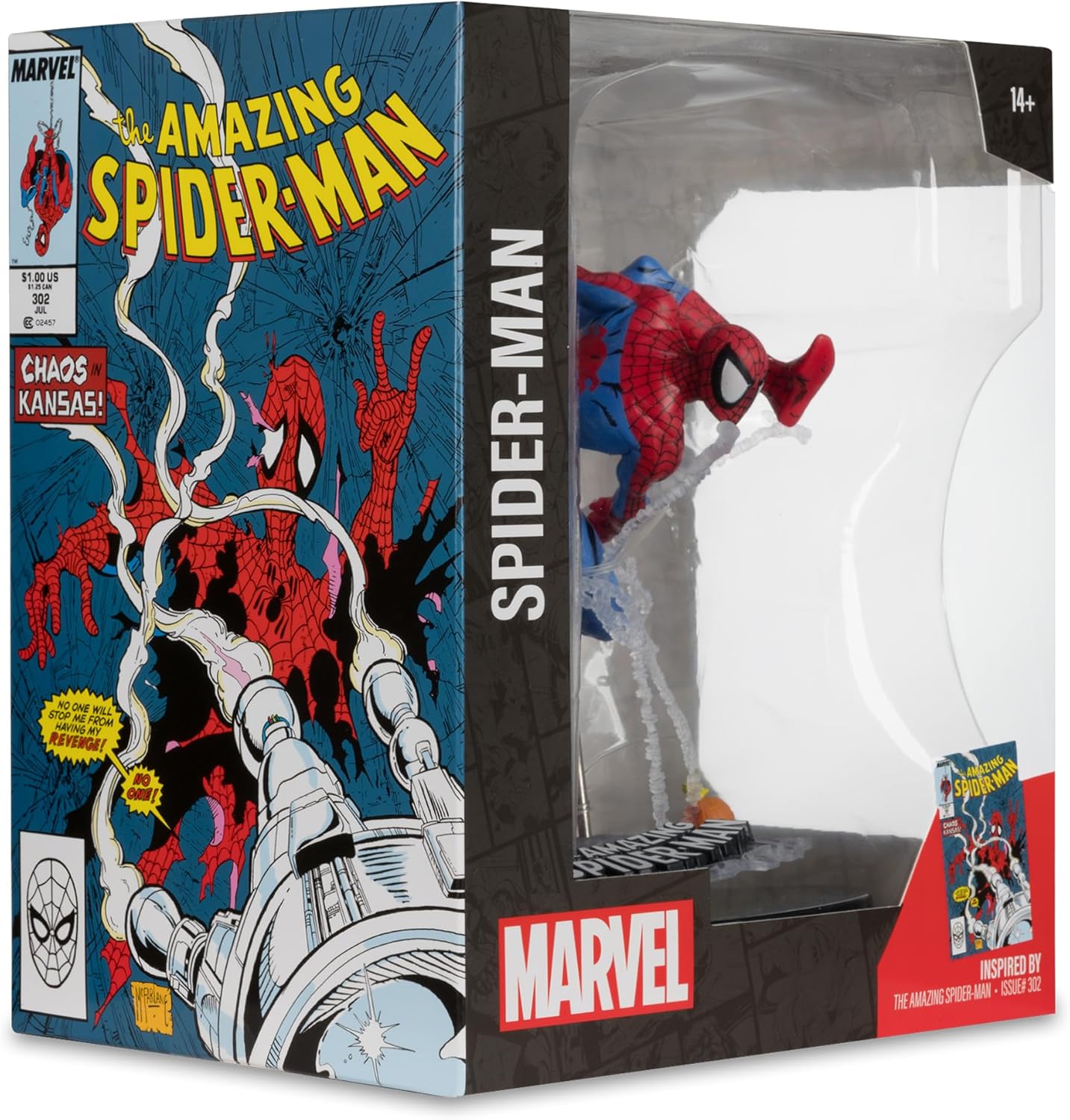 Marvel Spider-Man 1:10th Scale Collectible with Scene