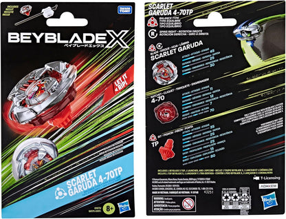 Beyblade X Scarlet Garuda 4-70TP BX Starter Pack Set