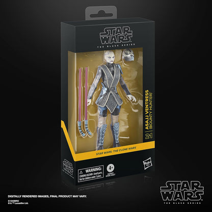 Star Wars The Black Series Asajj Ventress 6-Inch Action Figure