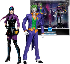 McFarlane Toys - DC Multiverse The Joker & Punchline 7" Action Figure 2pk
