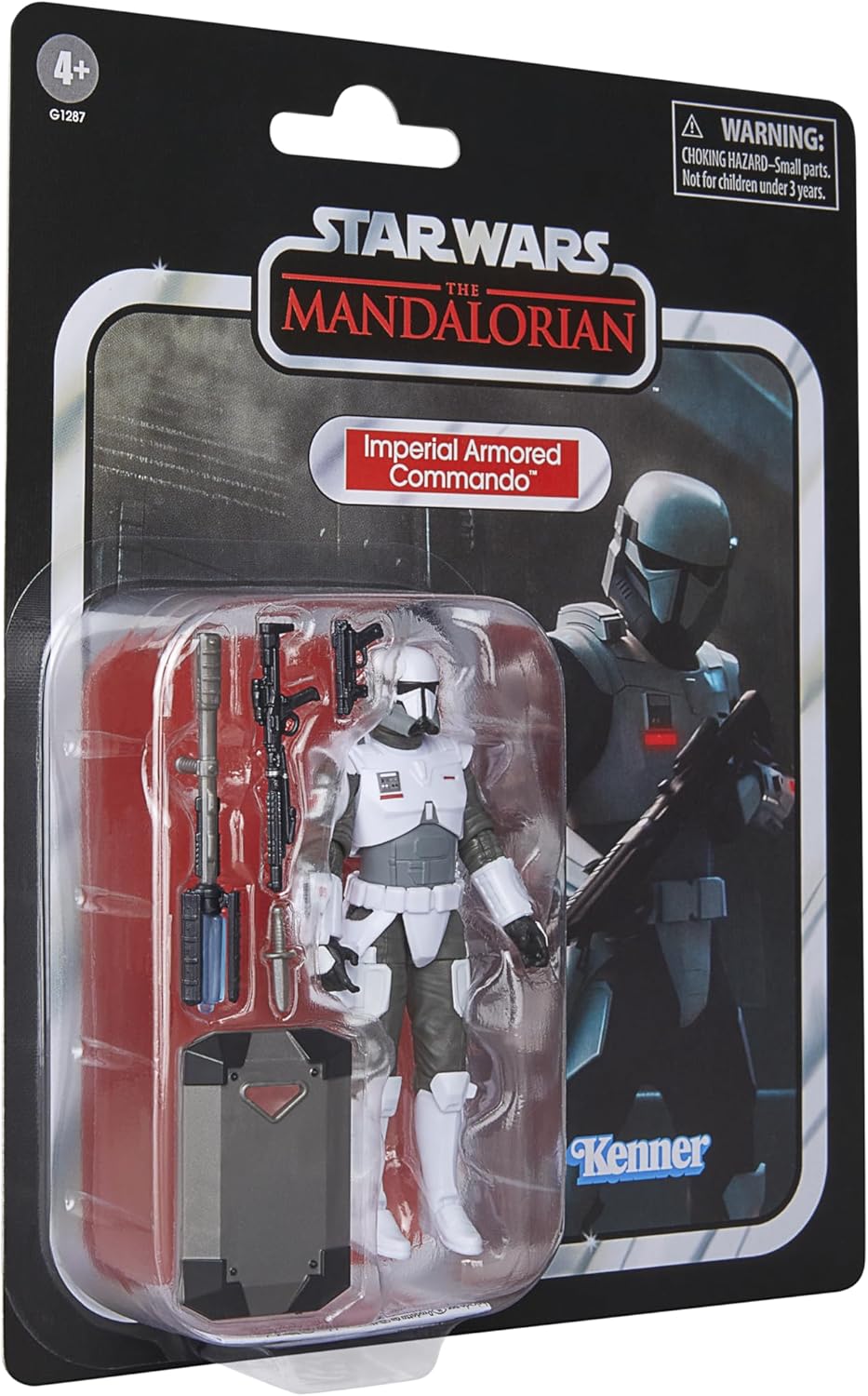 STAR WARS The Vintage Collection Imperial Armored Commando, Deluxe The Mandalorian 3.75 Inch Collectible Action Figure