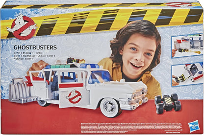 Ghostbusters 2021 Movie Ecto-1 Playset with Accessories for Kids Ages 4 and Up New Car Great Gift for Kids,Collectors,and Fans