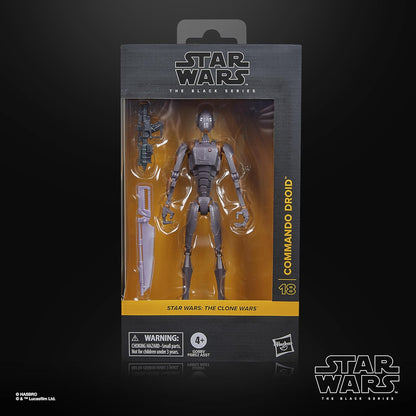 STAR WARS The Black Series Commando Droid, The Clone Wars Premium Collectible 6 Inch Action Figure