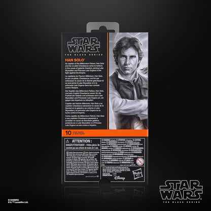 Star Wars The Black Series Han Solo, A New Hope Premium Collectible 6 Inch Action Figure