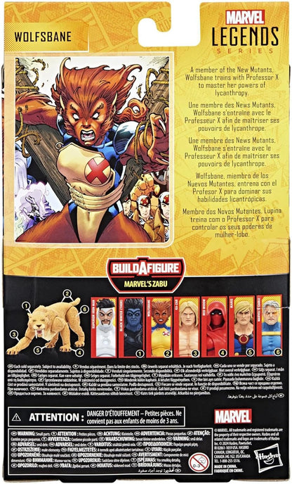 Marvel Legends Series Wolfsbane, Action Figure with Build-A-Figure Part