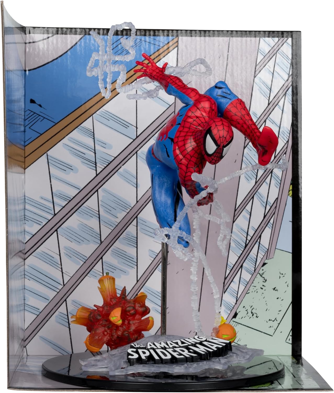 Marvel Spider-Man 1:10th Scale Collectible with Scene
