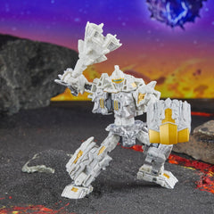 Transformers Legacy United Deluxe Class Infernac Universe Nucleous, 5.5-inch Converting Action Figure