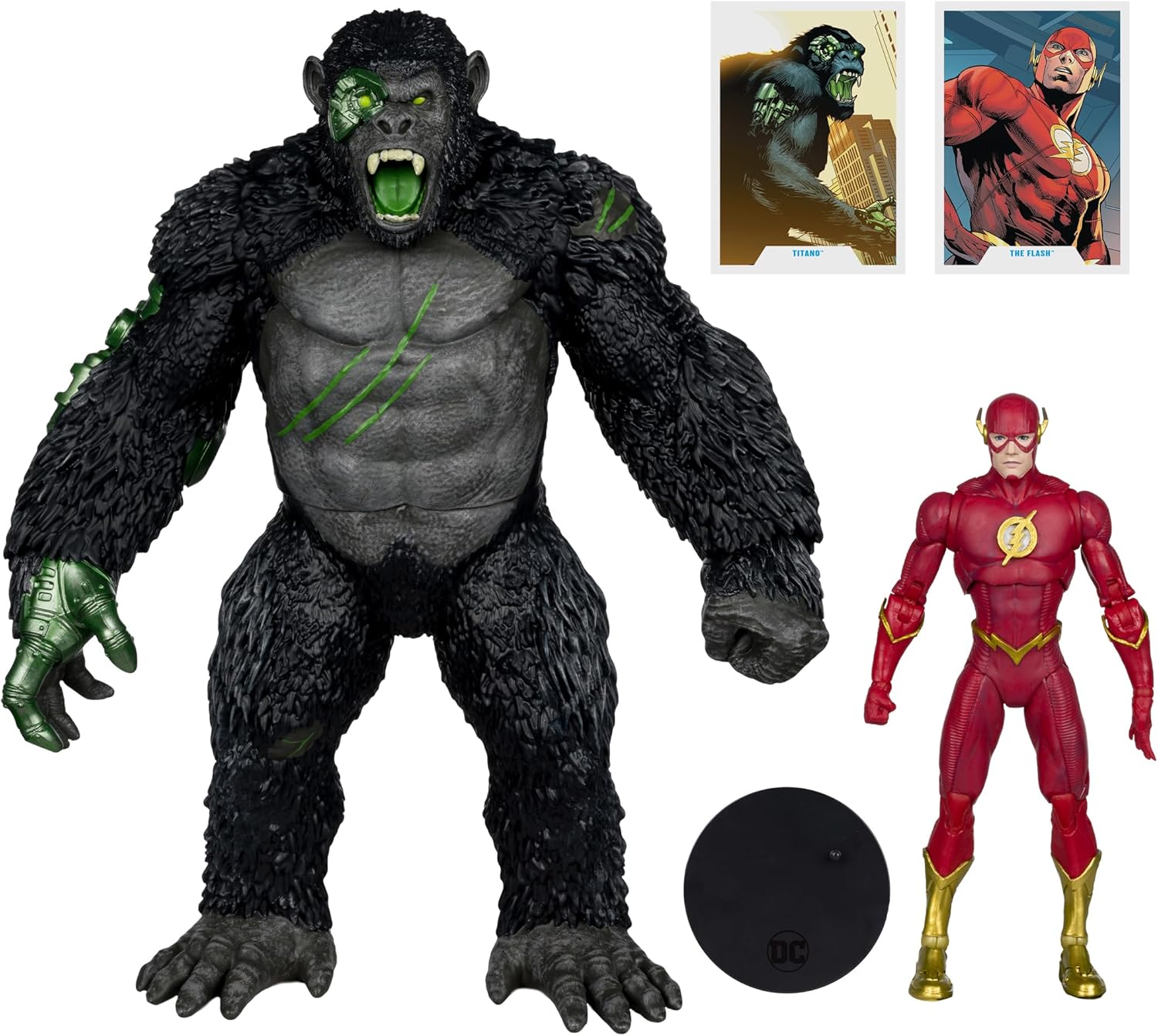 McFarlane Toys - DC Multiverse Titano vs The Flash 2 Pack