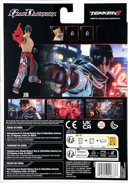 Game Dimensions - Tekken - Jin Kazama Action Figure