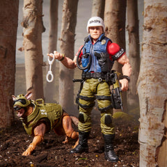 G.I. Joe Classified Series #157, Christopher Law Lavigne & Order Action Figure & German Shepherd Dog Figure