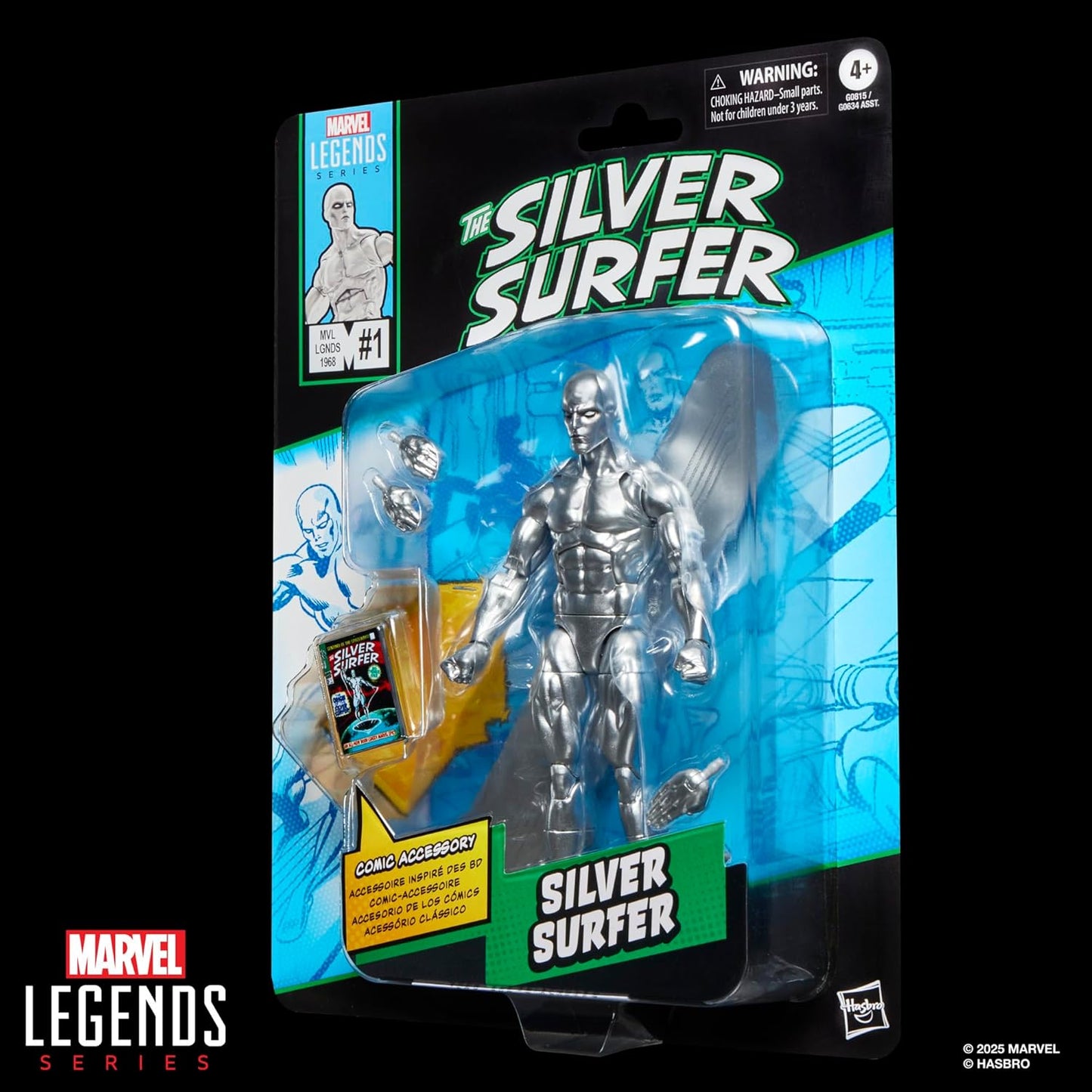 Marvel Legends Silver Surfer Comics Inspired 6-Inch Action Figure
