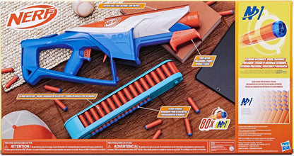 Nerf N Series Infinite Dart Blaster, 80 Nerf N1 Darts Compatible Only with Nerf N Series Blasters, 40 Dart Fast Load Battle Belt