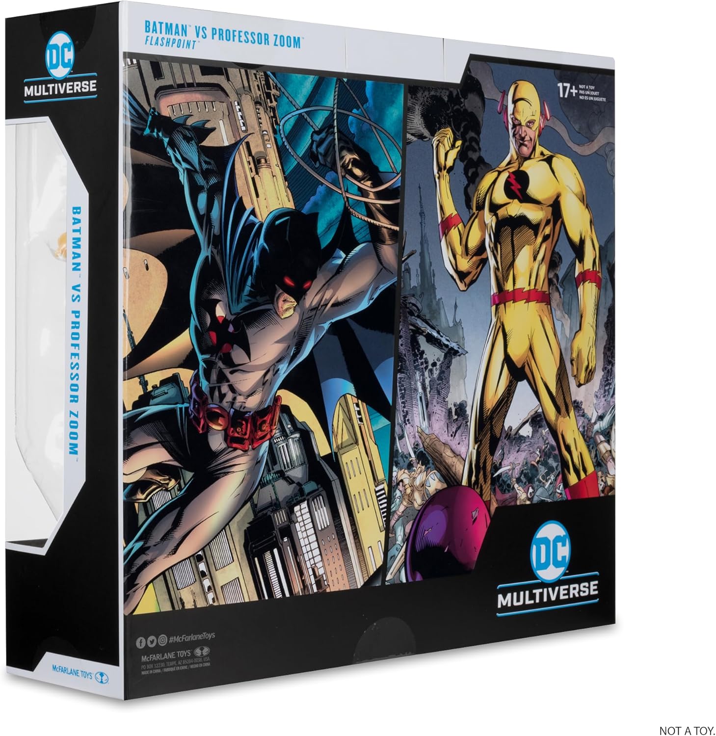McFarlane Toys - DC Multiverse Batman vs Professor Zoom (Flashpoint) 7in Action Figure 2pk