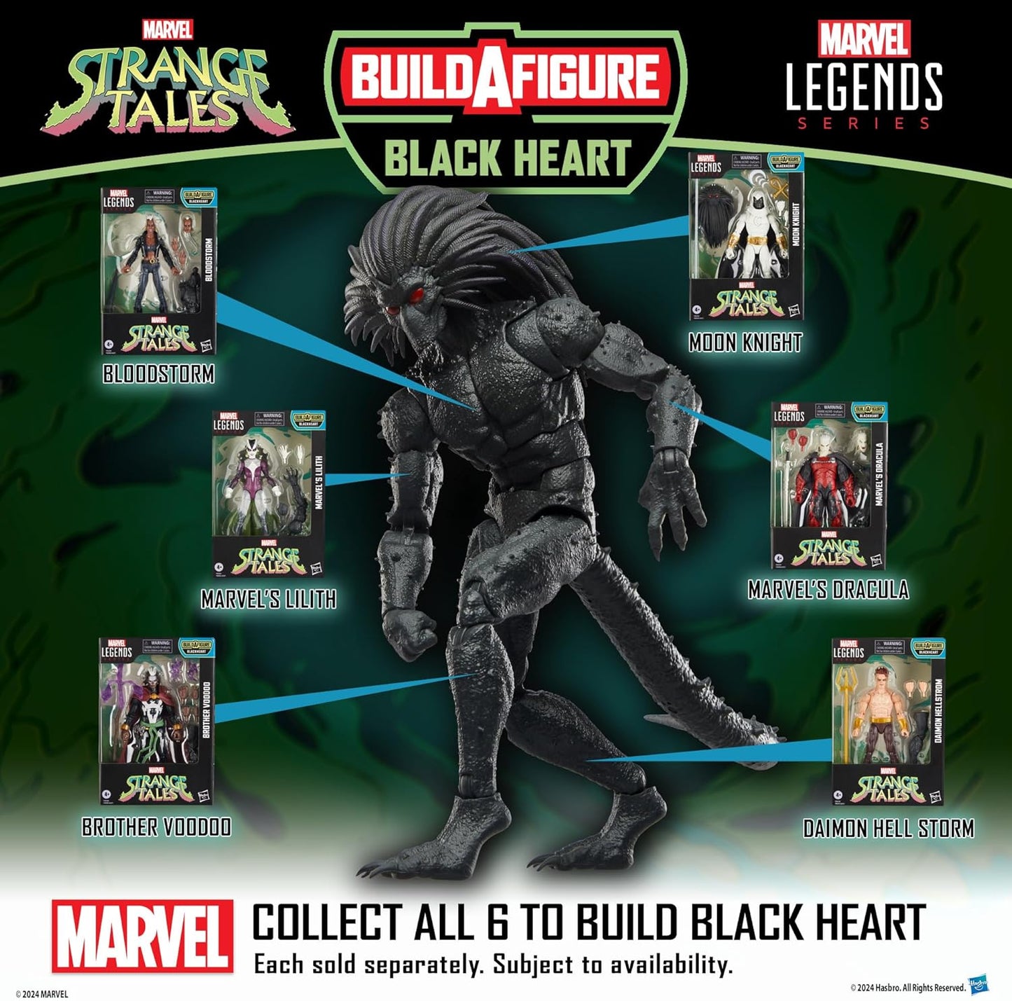 Marvel Legends Series Strange Tales Brother Voodoo, Comics Collectible 6-Inch Action Figure