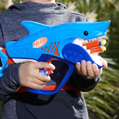 Nerf Junior Wild Sharkfire Easy Play Dart Blaster Shark Toys