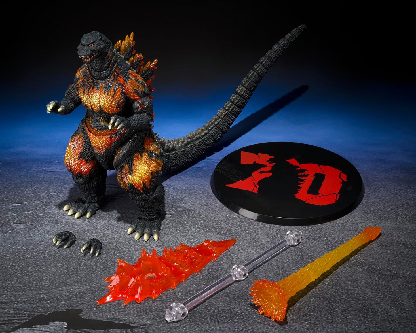 Godzilla vs. Destoroyah Godzilla 1995 70th Anniversary Special Version S.H.MonsterArts Action Figure