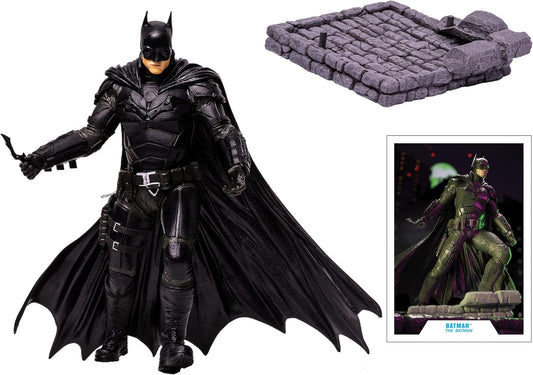 Multiverse The Batman from Batman Movie 12" Deluxe Figure Multicolor (Style May Vary)