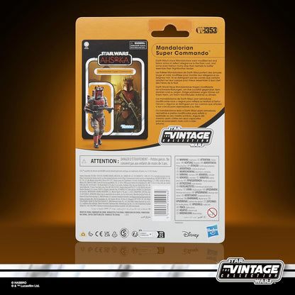 Star Wars The Vintage Collection Mandalorian Super Commando 3.75 Inch Collectible Action Figure