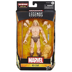 Marvel Legends Series Ka-Zar, Comics Action Figure with Build-A-Figure Part
