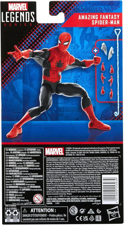 Marvel Legends Series Spider-Man 60th Anniversary Amazing Fantasy Classic Comics Action Figure