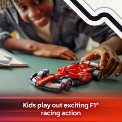 LEGO Speed Champions Ferrari SF-24 F1 Race Car Building Set – Ferrari Toy for Kids Ages 10+, Boys & Girls – Model Car Kit for Play or Display