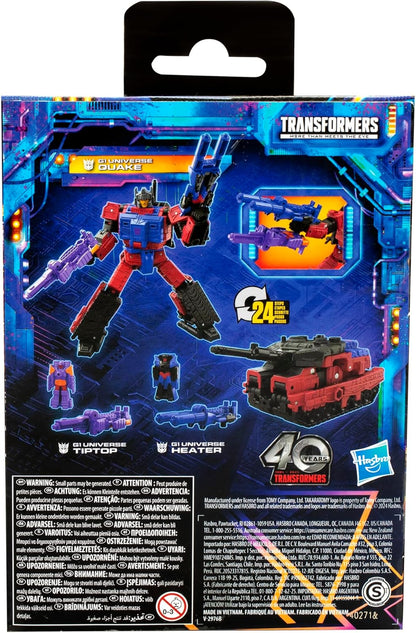 Transformers Legacy United Deluxe Class G1 Universe Quake, 5.5-inch Converting Action Figure