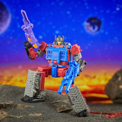 Transformers Legacy United Deluxe Class G1 Universe Quake, 5.5-inch Converting Action Figure