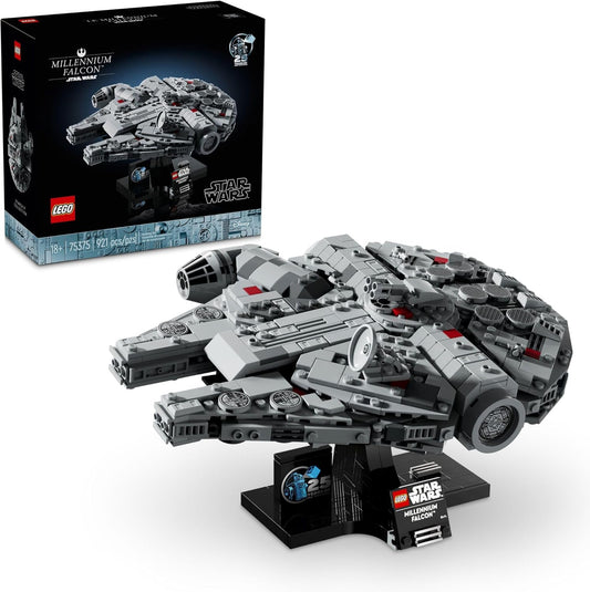 LEGO Star Wars Millennium Falcon A New Hope 25th Anniversary Collectable Model with Display Stand