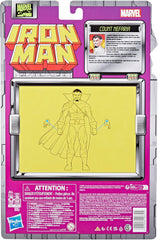 Marvel Legends Series Count Nefaria, Iron Man Comics Collectible 6-Inch Action Figure, Retro-Inspired Blister Card