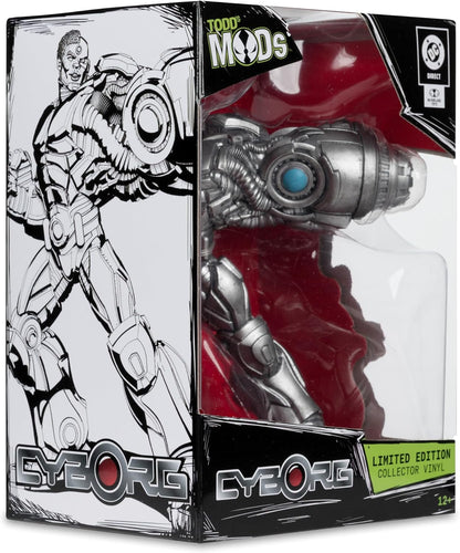 DC Direct Cyborg Limited Edition Collector Vinyl (Todd's Mods) Scale Posed Figure