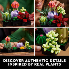 LEGO Botanicals Succulents - Artificial Indoor Plant Building Set