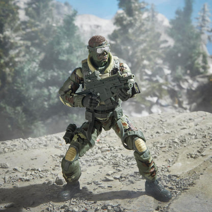 G.I. Joe Classified Series 60th Anniversary Action Pilot - Halo (High Altitude Low Opening) Jumper Action Figure with Parachute