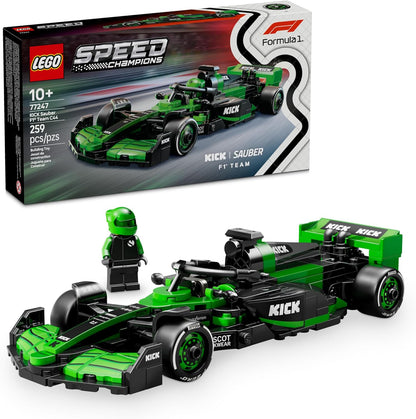 LEGO Speed Champions Kick Sauber F1 Team C44 Race Car Toy