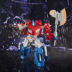 Transformers Toys Studio Series Voyager Class 03 Gamer Edition Optimus Prime Toy, 6.5-inch, Action Figure