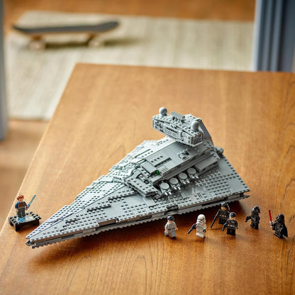 LEGO Star Wars Imperial Star Destroyer Building Toys Set with Darth Vader & 6 Minifigure Toys